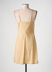 Jupon /Fond de robe beige MARJOLAINE pour femme seconde vue