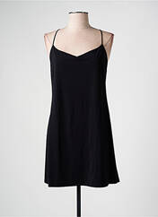 Jupon /Fond de robe noir MARJOLAINE pour femme seconde vue