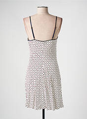 Nuisette/combinette blanc MARJOLAINE pour femme seconde vue