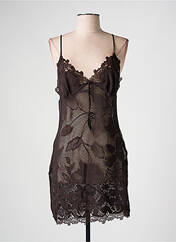 Nuisette/combinette marron MARJOLAINE pour femme seconde vue