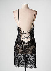 Nuisette/combinette noir MARJOLAINE pour femme seconde vue