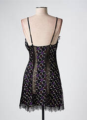 Nuisette/combinette noir MARJOLAINE pour femme seconde vue