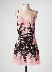 Nuisette/combinette rose MARJOLAINE pour femme seconde vue