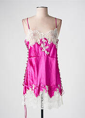 Nuisette/combinette rose MARJOLAINE pour femme seconde vue