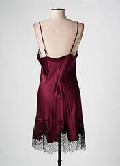 Nuisette/combinette rouge MARJOLAINE pour femme seconde vue