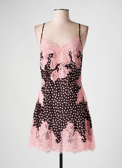 Nuisette/combinette col v rose MARJOLAINE femme