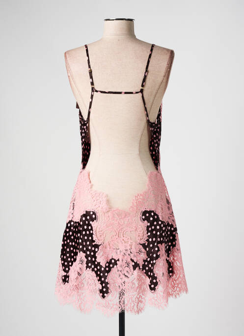 Nuisette/combinette col v rose MARJOLAINE femme