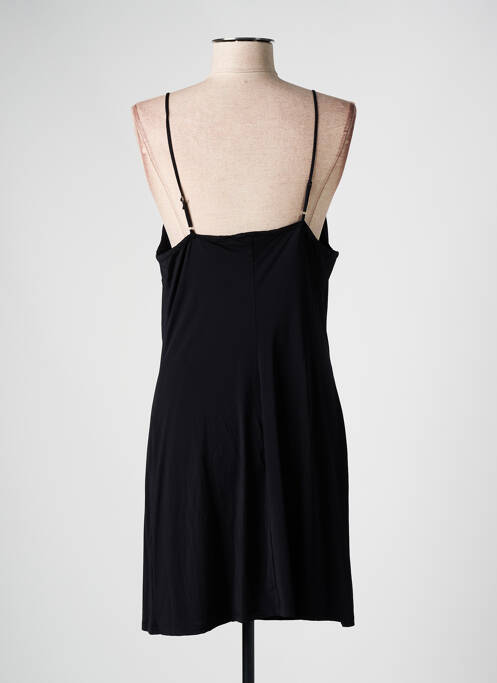 Jupon /fond de robe stretch noir MARJOLAINE femme