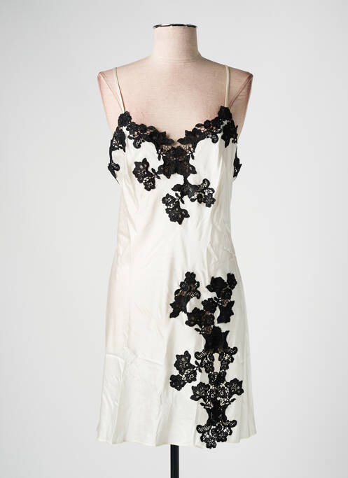 Nuisette/combinette blanc MARJOLAINE pour femme