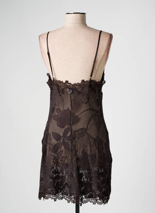 Nuisette/combinette marron MARJOLAINE pour femme