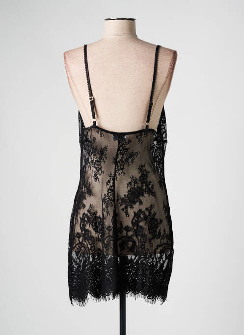 Nuisette/combinette noir MARJOLAINE pour femme