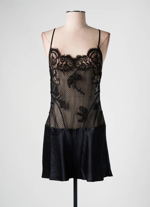 Nuisette/combinette noir MARJOLAINE pour femme