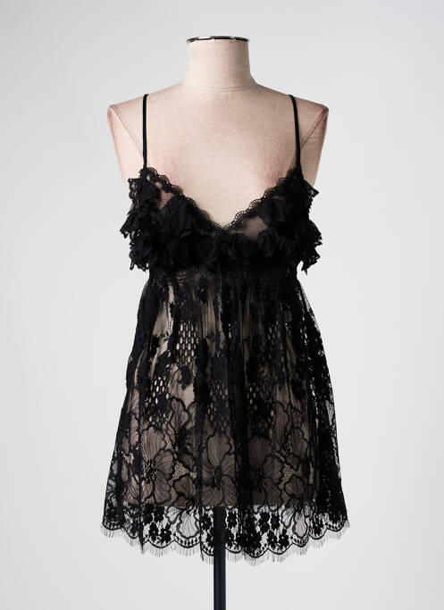 Nuisette/combinette noir MARJOLAINE pour femme