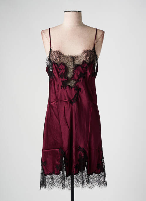 Nuisette/combinette rouge MARJOLAINE pour femme