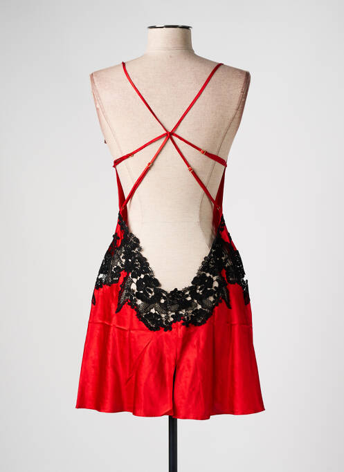 Nuisette/combinette rouge MARJOLAINE pour femme