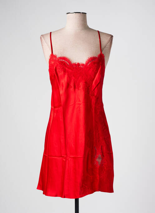 Nuisette/combinette rouge MARJOLAINE pour femme