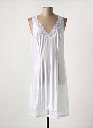 Jupon /fond de robe broderie blanc MARJOLAINE femme
