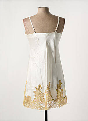 Nuisette/combinette effet matière satinée beige MARJOLAINE femme