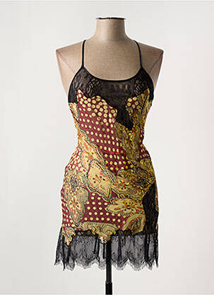 Nuisette/combinette col rond noir MARJOLAINE femme