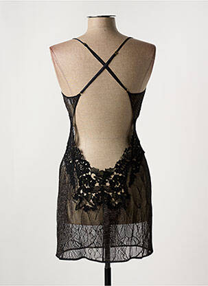 Nuisette/combinette stretch noir MARJOLAINE femme