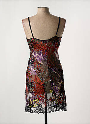 Nuisette/combinette légère et transparente noir MARJOLAINE femme