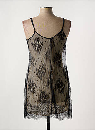 Nuisette/combinette stretch noir MARJOLAINE femme