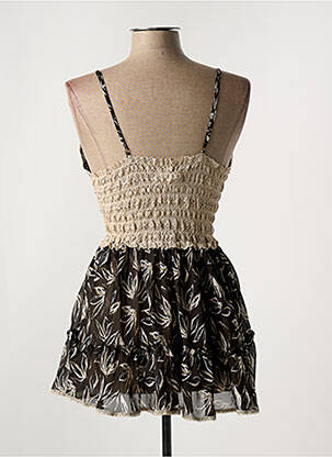 Nuisette/combinette légère et transparente marron MARJOLAINE femme
