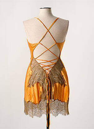 Nuisette/combinette col rond orange MARJOLAINE femme