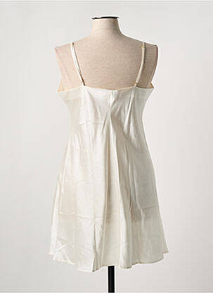 Nuisette/combinette effet matière satinée beige MARJOLAINE femme