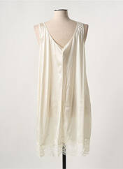 Jupon /Fond de robe beige MARJOLAINE pour femme seconde vue