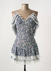 Nuisette/combinette bleu MARJOLAINE pour femme seconde vue