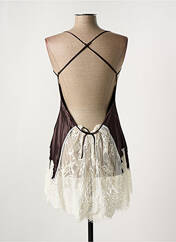 Nuisette/combinette marron MARJOLAINE pour femme seconde vue