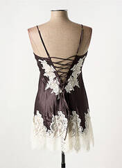 Nuisette/combinette marron MARJOLAINE pour femme seconde vue