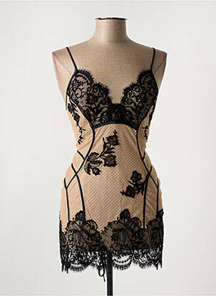 Nuisette/combinette noir MARJOLAINE pour femme