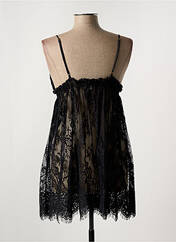 Nuisette/combinette noir MARJOLAINE pour femme seconde vue