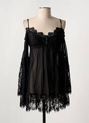 Nuisette/combinette noir MARJOLAINE pour femme seconde vue