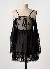 Nuisette/combinette noir MARJOLAINE pour femme seconde vue