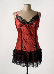 Nuisette/combinette orange MARJOLAINE pour femme seconde vue