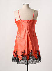 Nuisette/combinette orange MARJOLAINE pour femme seconde vue