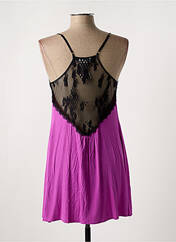 Nuisette/combinette rose MARJOLAINE pour femme seconde vue