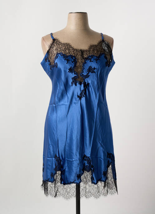 Nuisette/combinette bleu MARJOLAINE pour femme