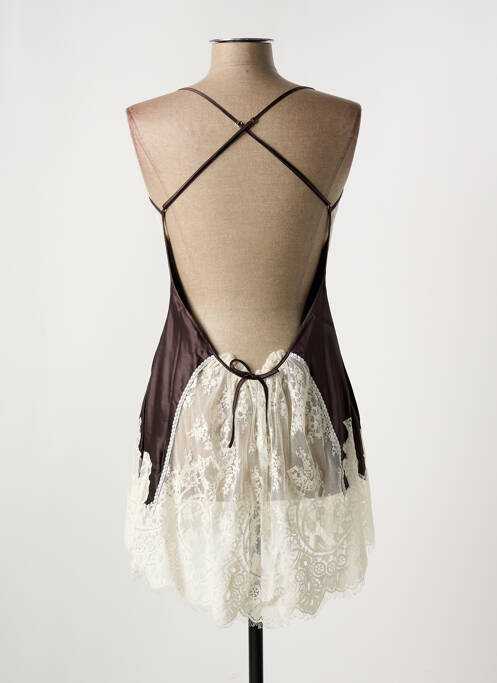 Nuisette/combinette marron MARJOLAINE pour femme