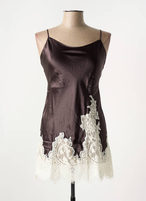 Nuisette/combinette marron MARJOLAINE pour femme