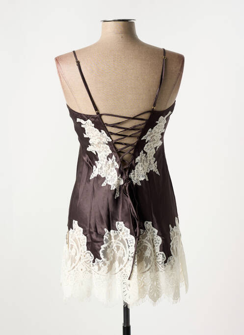 Nuisette/combinette marron MARJOLAINE pour femme