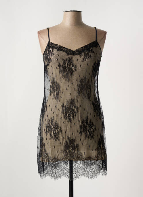 Nuisette/combinette noir MARJOLAINE pour femme