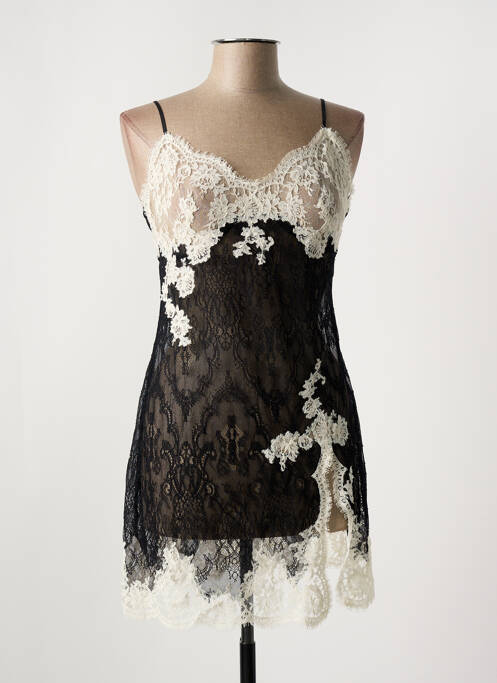 Nuisette/combinette noir MARJOLAINE pour femme
