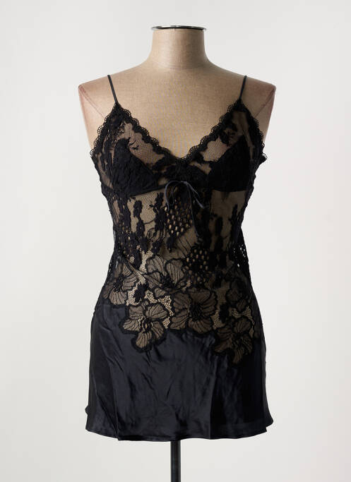 Nuisette/combinette noir MARJOLAINE pour femme