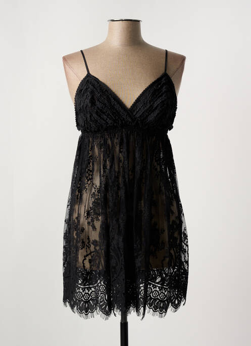 Nuisette/combinette noir MARJOLAINE pour femme