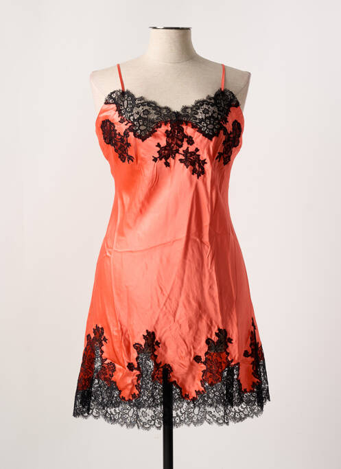Nuisette/combinette orange MARJOLAINE pour femme