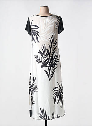 Chemise de nuit imprimé fleurs blanc REGENCE femme